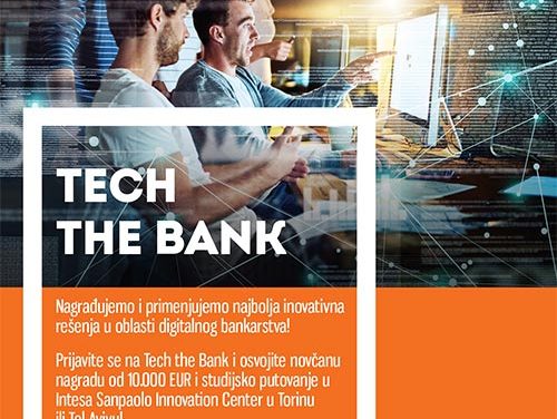 Banca Intesa pokreće Tech the Bank konkurs i nagrađuje najkreativnija digitalna rešenja