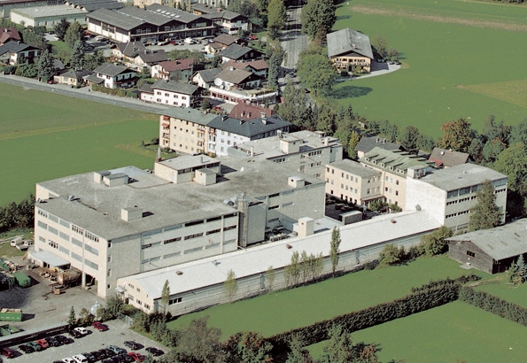Fabrika Salzburg Schokolade u Grodigu prostire se na više hektara - idealno za stambenu izgradnju, na samo desetak kilometara od centra Salcburga (Foto: WikiSalzburg)