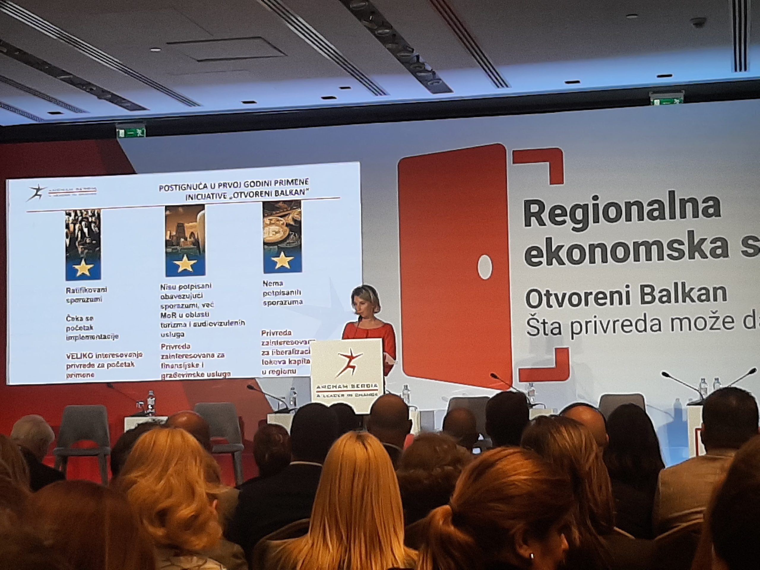Rezultate istraživanja predstavila je Amalija Pavić, izvršna direktora Američke privredne komore u Srbiji, na konferenciji u Beogradu, održanoj 24. aprila