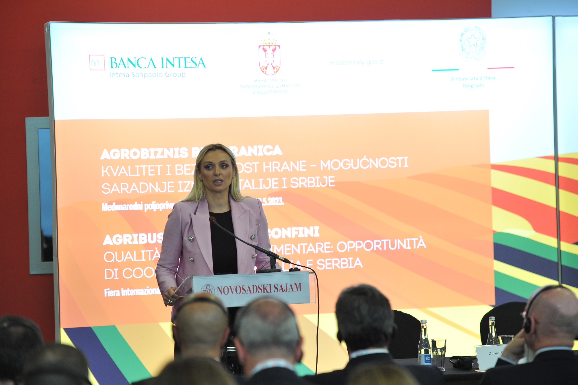 Jelena Tanasković, ministarka poljoprivrede, šumarstva i vodoprivrede Republike Srbije