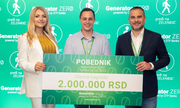 Fragment ploče – novo pobedničko rešenje Generator ZERO 2023 konkursa OTP banke