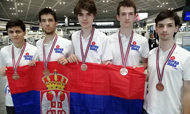 Pet medalja za ekipu Srbije na Međunarodnoj olimpijadi iz fizike