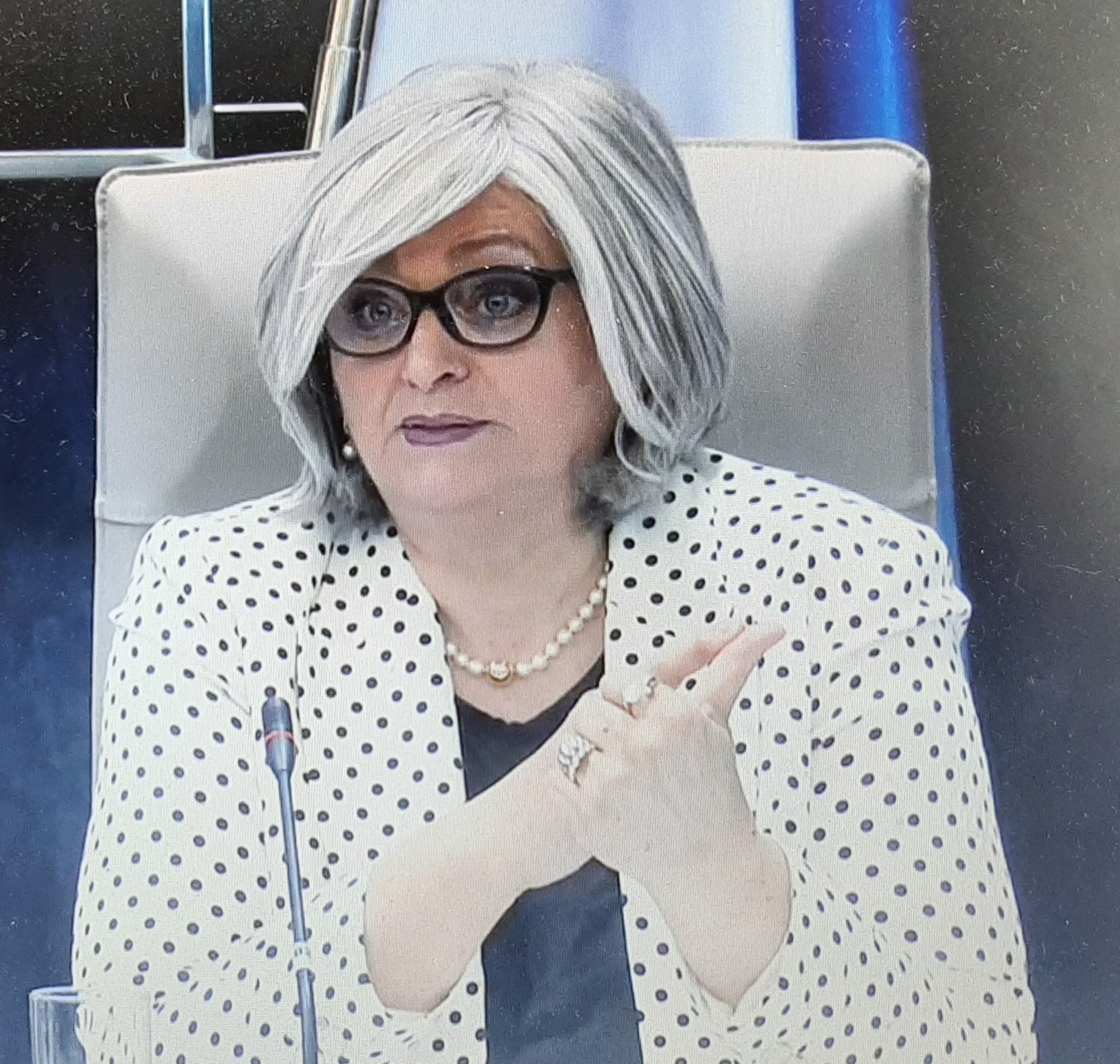 Guverner NBS Jorgovanka Tabaković, na konferenciji za medije 16. avgusta 2023. (Foto: RN)