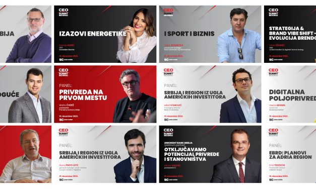 PETI CEO SUMMIT BEOGRAD – Samit privrednih lidera 1. decembra u Sava Centru!