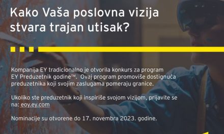 Dvanaesti konkurs za Program EY Preduzetnik godine u Srbiji
