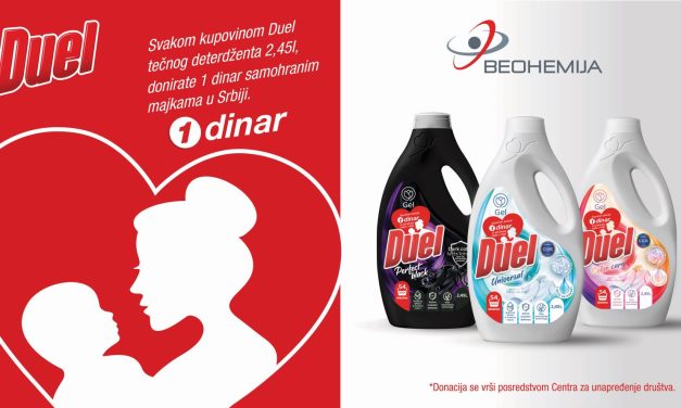 Nova inicijativa: “DUEL 1 dinar”- podrška za samohrane majke u Srbiji