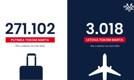 Novi rekordi srpske nacionalne avio-kompanije