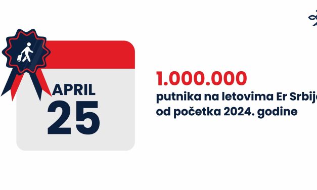ER SRBIJA PREVEZLA MILION PUTNIKA OD POČETKA GODINE