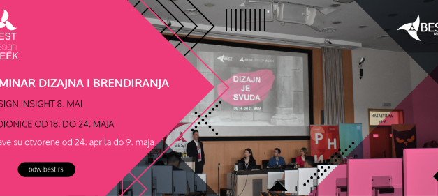 BEST design WEEK od 18. do 24. maja: Dizajn je svuda