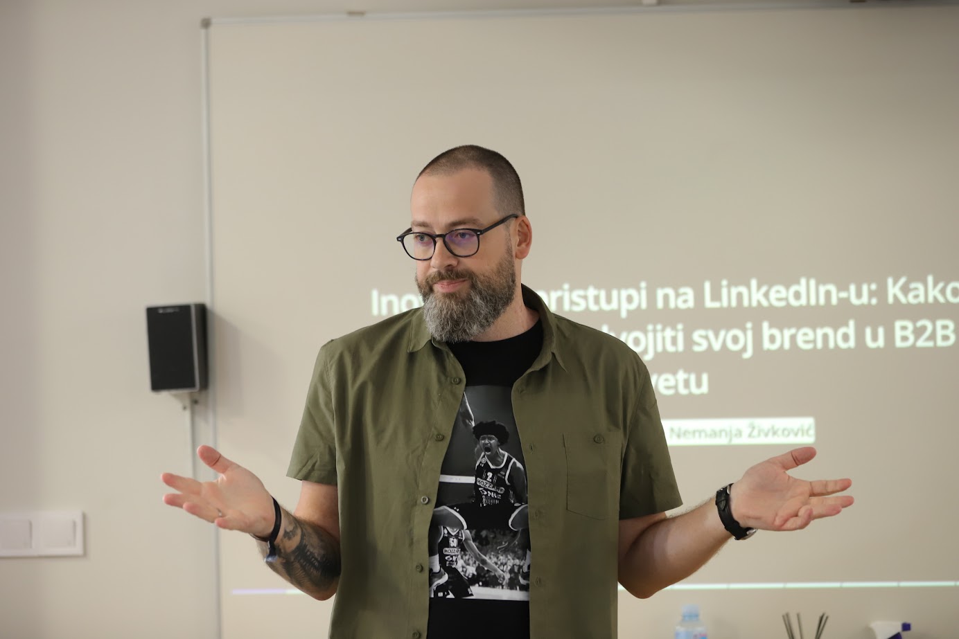 Nemanja Živković: Ako pogledamo širi kontekst, ni naše IT i tehnološke kompanije nisu se proslavile u materijalizovanju LinkedIn-a; tek sad stidljivo kreću da ga koriste na pravi način (Foto: Nikić, Mokrogorska)