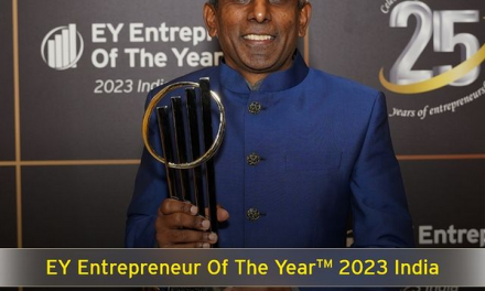 Indijac Velajan Subiah proglašen za EY Preduzetnika godine za 2023., na svečanosti u Monte Karlu