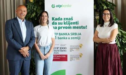 U olimpijskoj godini, Euromoney dodelio priznanje OTP banci za najbolju SME banku i najbolju digitalnu banku u  Srbiji