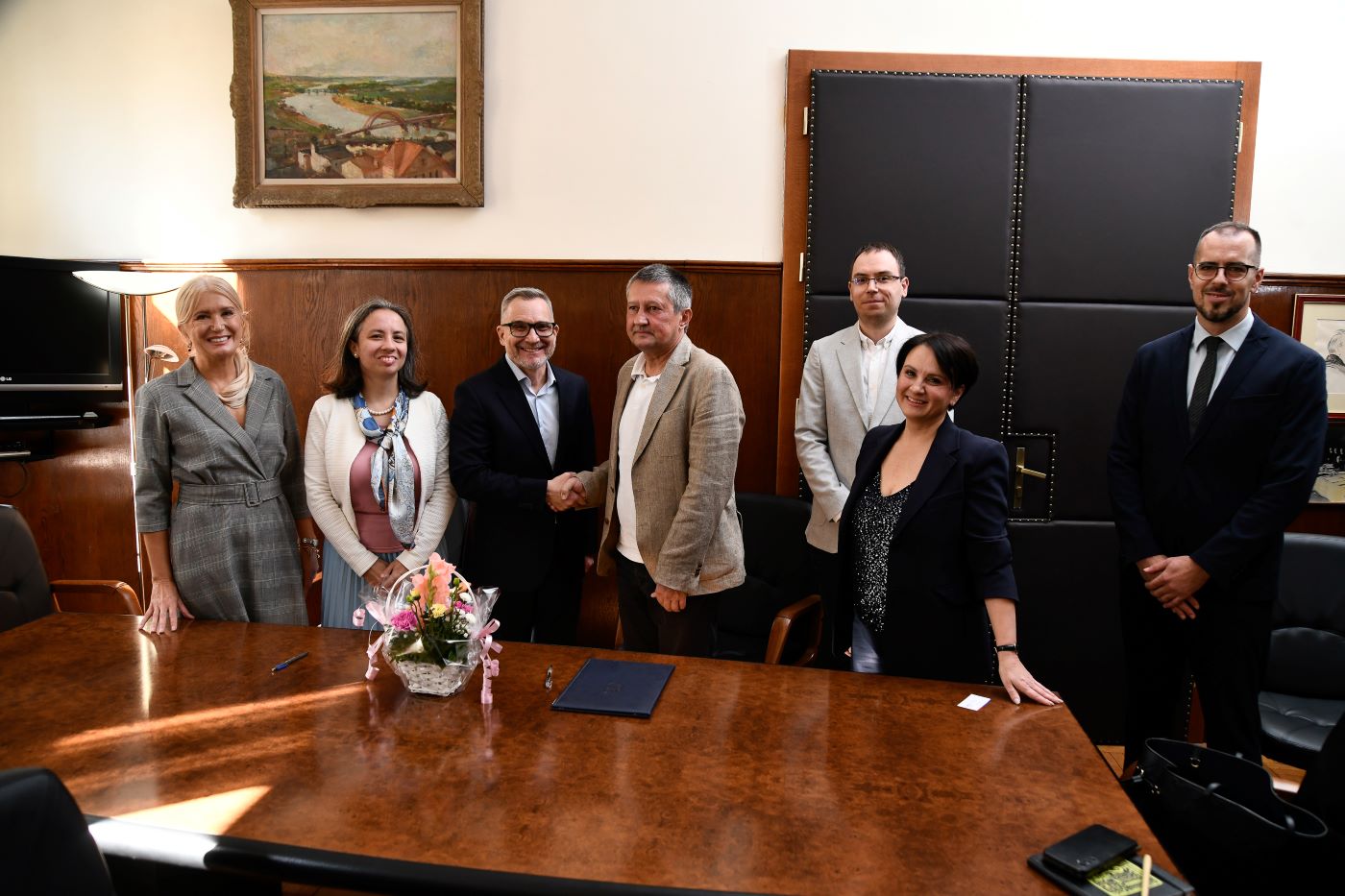 Potpisivanje Memoranduma na Pravnom fakultetu u Novom Sadu (Foto: NIS)