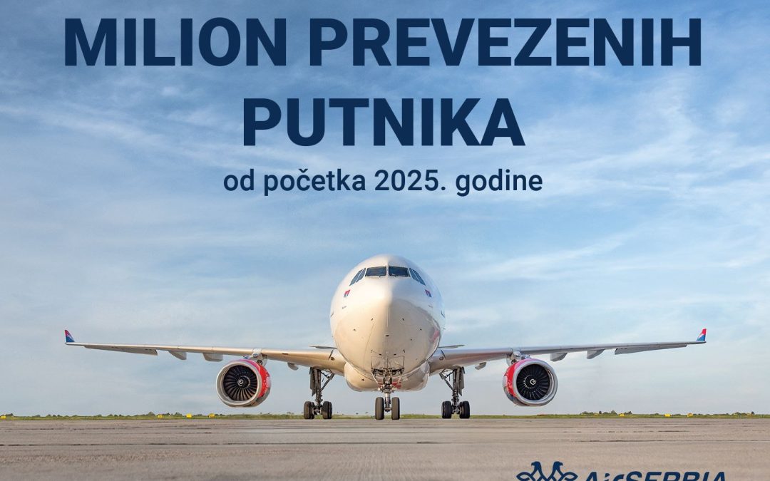 ER SRBIJA VEĆ PREVEZLA MILION PUTNIKA U 2025. GODINI