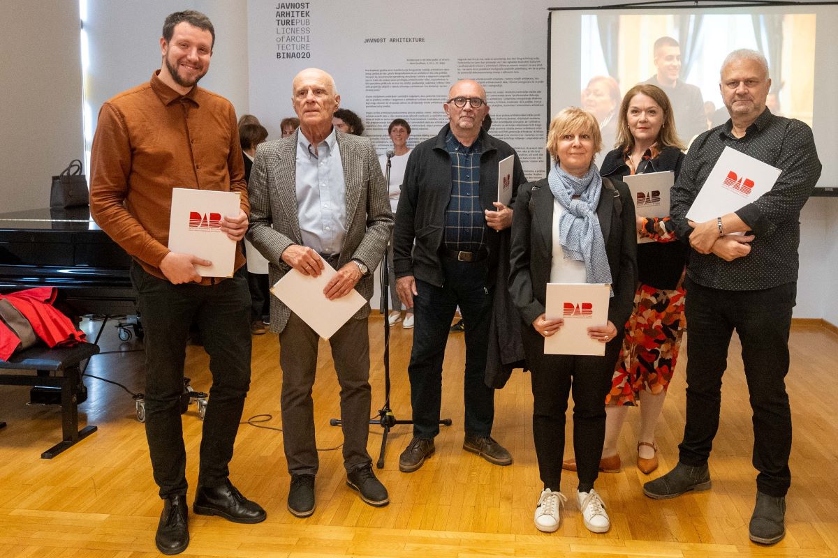 Dobitnici nagrade Arhitektonski događaj godine 202., (Foto: Aleksandar Gazibara)