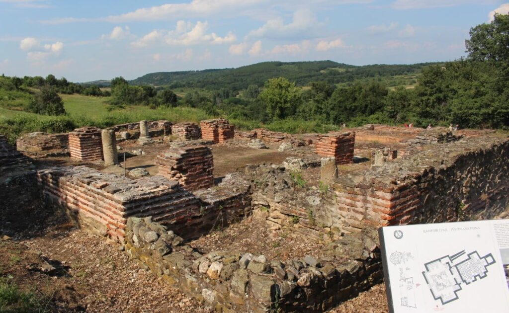 Deo arheološkog lokaliteta Caričin grad
