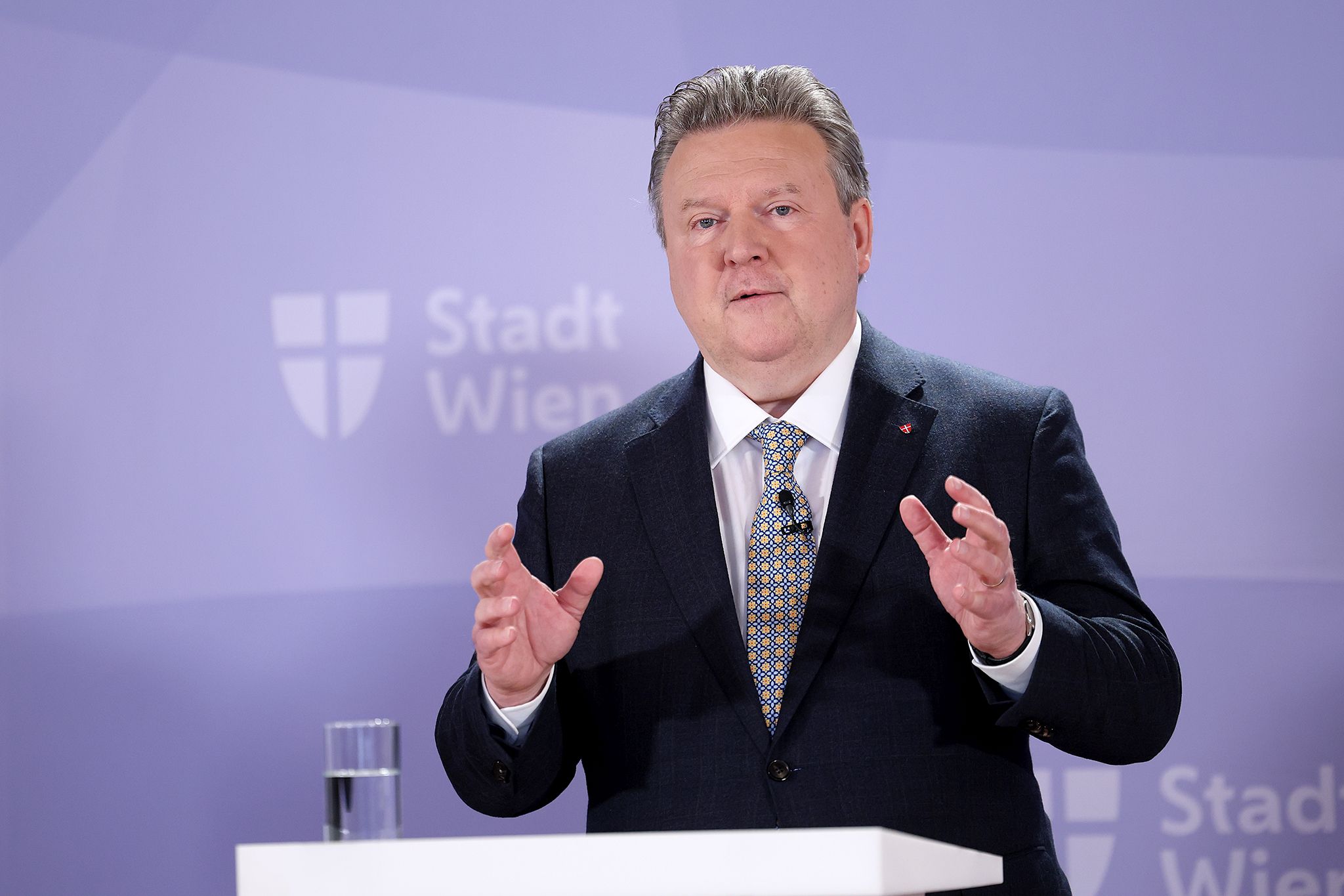 Gradonačelnik Beča Michael Ludwig (Foto: Grad Beč/ Martin Votava)
