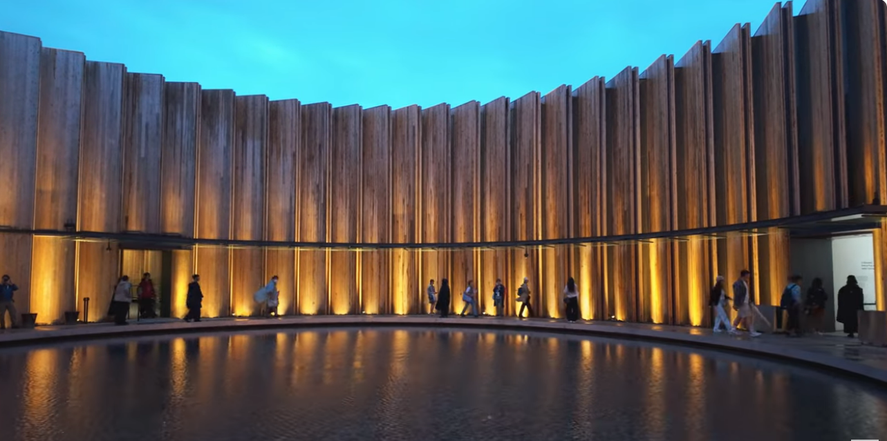 Voda kao jezero - u japanskom paviljonu