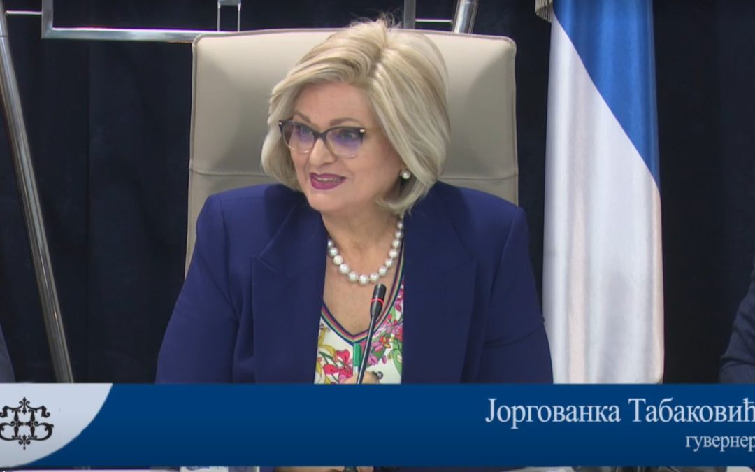 Jorgovanka Tabaković: Ima prostora za smanjenje bankarskih marži na kredite u dinarima, nemoj neko da mi kaže da srednja klasa ne postoji!