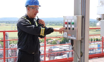 Radno mesto na 90 metara visine