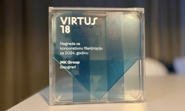 MK Group dobitnik VIRTUS nagrade za korporativnu filantropiju za Palatu nauke