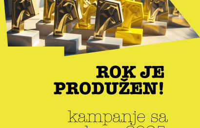 Produžen rok za prijave za KAMPANJE SA SVRHOM 2025