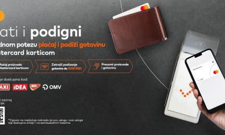 Podignite gotovinu dok plaćate Mastercard karticom