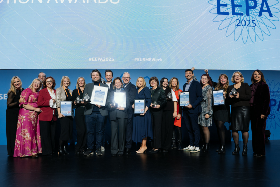 Dobitnici EEPA nagrada sa domaćinima i organizatorima (Foto: SME Assembly)