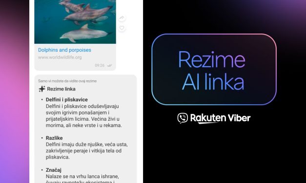 Rakuten Viber predstavlja AI rezime linkova – sažeti prikaz veb-stranice u vašem četu