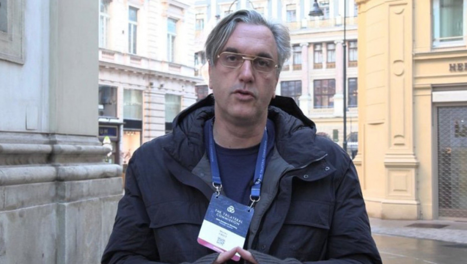 Marko Čadež, predsednik Privredne komore Srbije posle sastanka Trilateralne komisije u Beču 23. 11. 2025. (Foto: PKS)