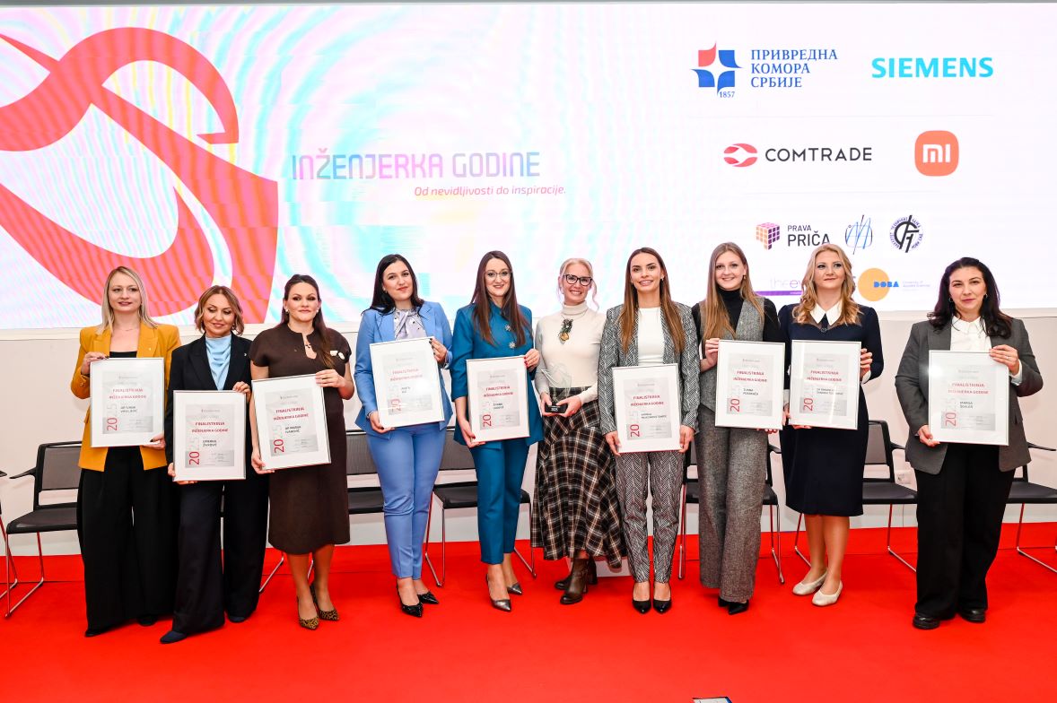 Sve finalistkinje na konkursu "Inženjerka godine 2025."