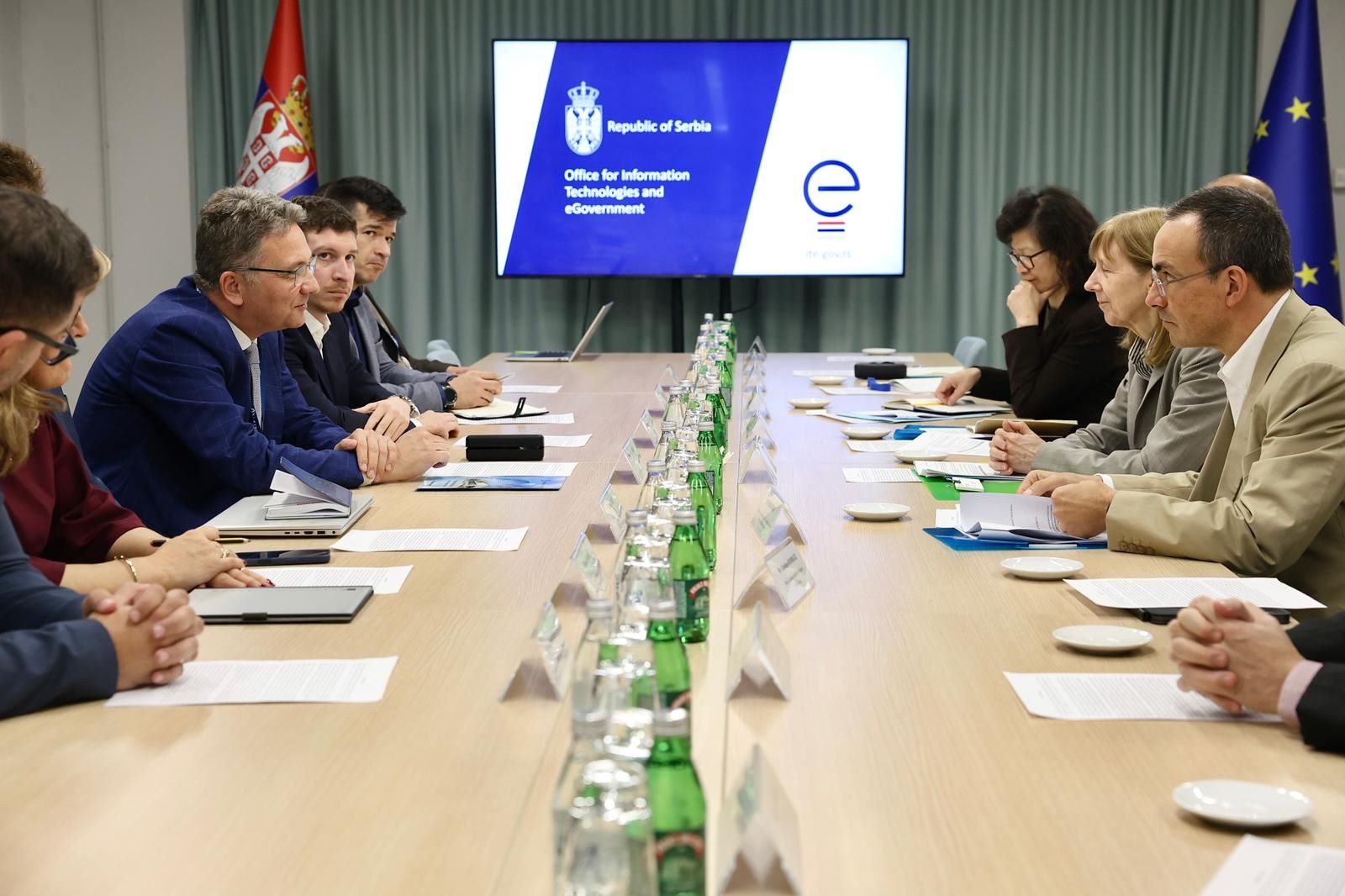Sastanak o dalјem unapređenju saradnje Kancelarije za IT i eUpravu i Svetske banke