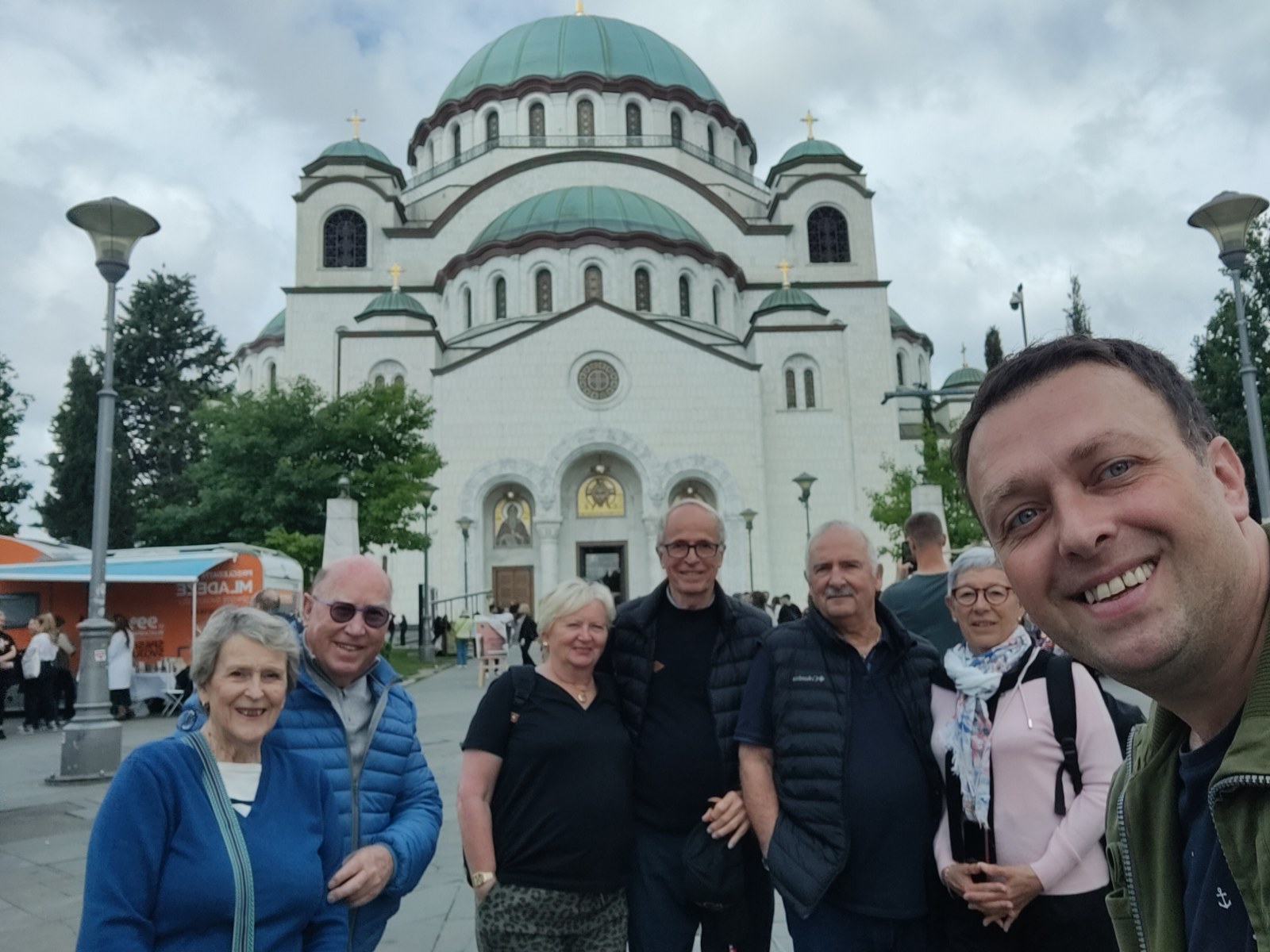 Turisti iz Pariza u Beogradu (rečno krstarenje) - Foto: Privatna arhiva N. Blagojević