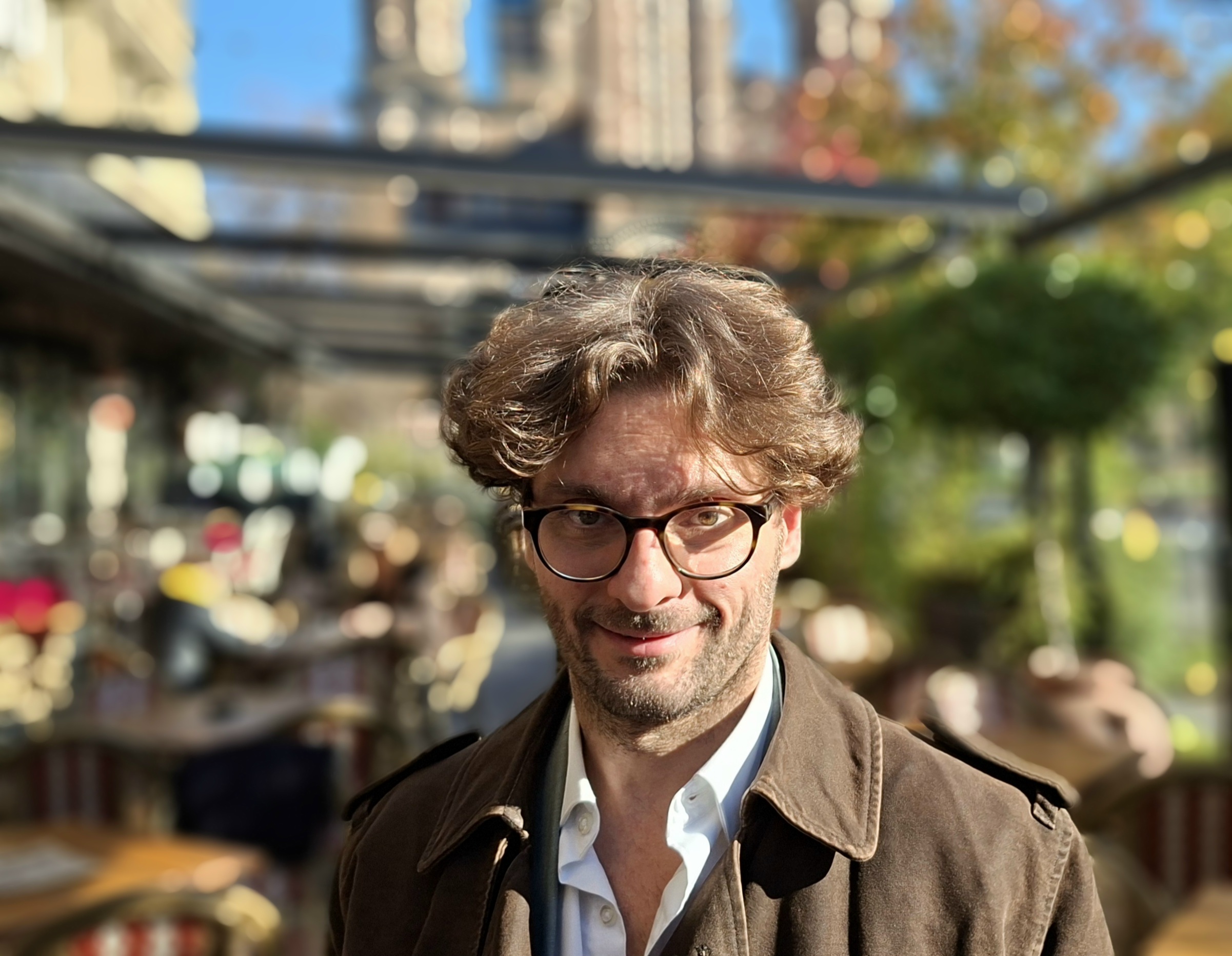 Branimir Jovanović, u Beogradu 6. novembra 2025. g., povodom predstavljanja istraživanja u okviru projekta „Converge2eu“, koji bečki Institut realizuje u partnerstvu sa srpskim Institutom za razvoj i inovacije i organizacijom Think Europe iz Ljubljane (Foto: R. Nikolić)