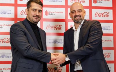Coca-Cola je zlatni partner Beogradske arene