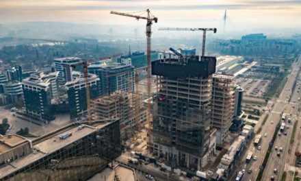 Delta District se intenzivno gradi: Kompleks dostigao 80 metara visine