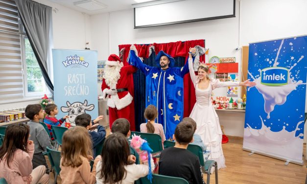 NOVOGODIŠNJA DONACIJA DECI BEZ RODITELJSKOG STARANJA OD IMLEKA