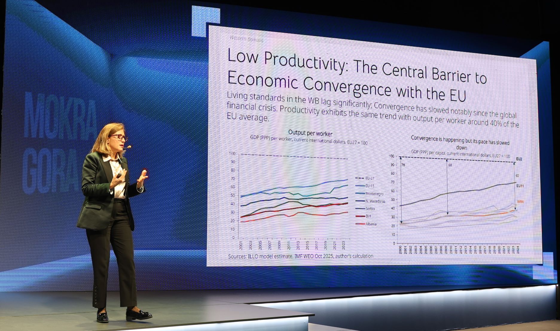 Milena Popović Martinelli: Jaz između rasta plata i rasta produktivnosti u Srbiji mora da se smanji i to rastom produktivnosti (Foto: Nikić, Mokrogorska)