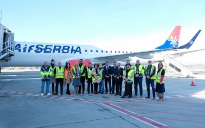 JOŠ JEDAN AVION U BOJAMA ER SRBIJE: STIGAO NOVI EMBRAER