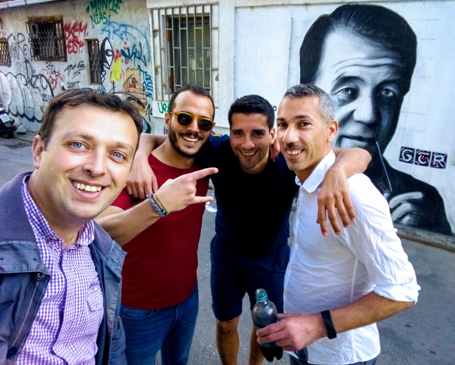 Turisti iz Francuske „Street art“ tura (Foto: Privatna arhiva, N. Blagojević)