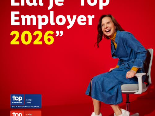 LIDL SRBIJA JE „TOP EMPLOYER“ ŠESTI PUT ZAREDOM