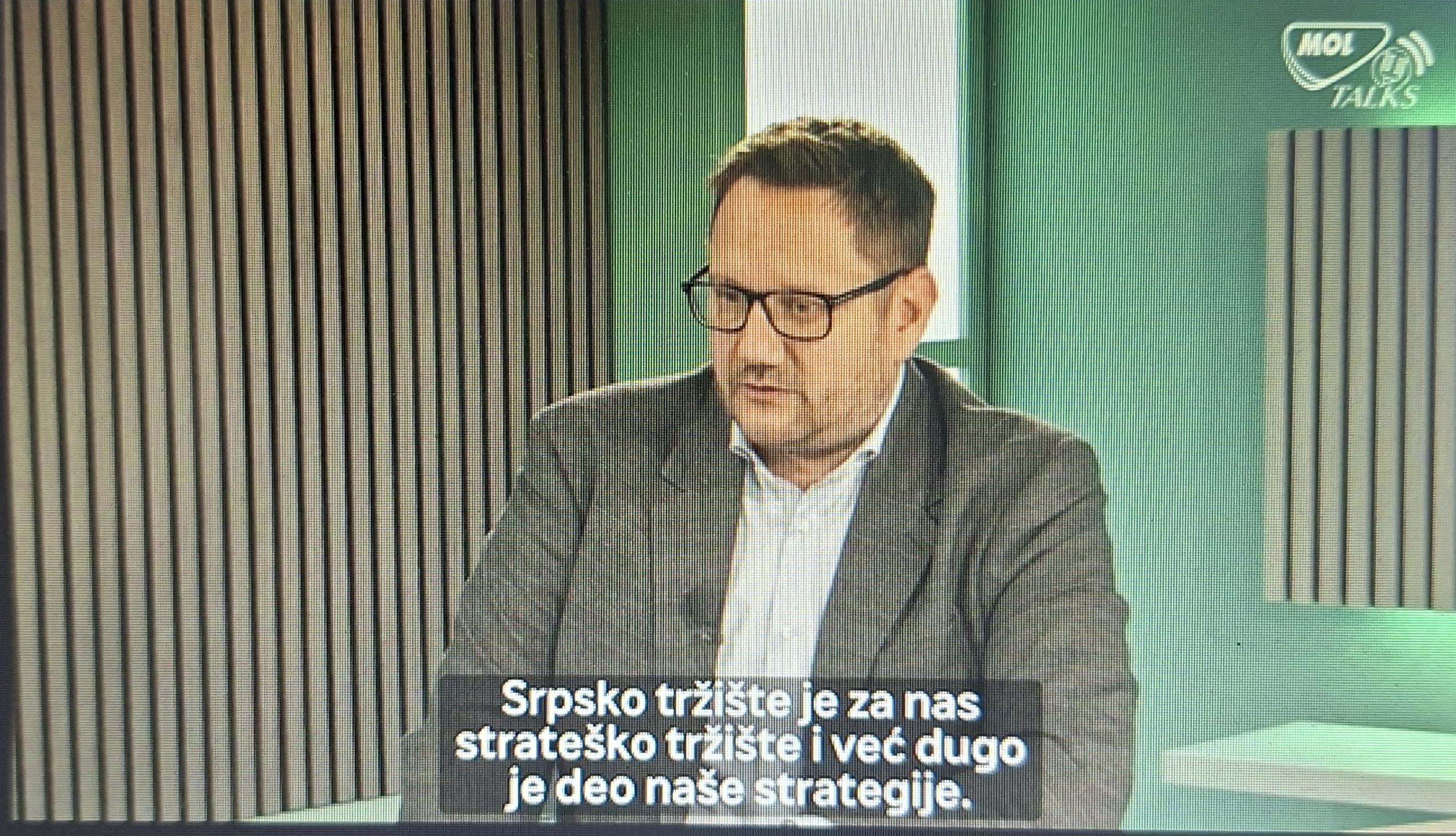 Dr Đerđ Bača, izvršni direktor za strategiju MOL Grupe gostovao je u MOL Talks i objasnio detalje iz akvizicije kompanije NIS koja je u toku (Screenchot)