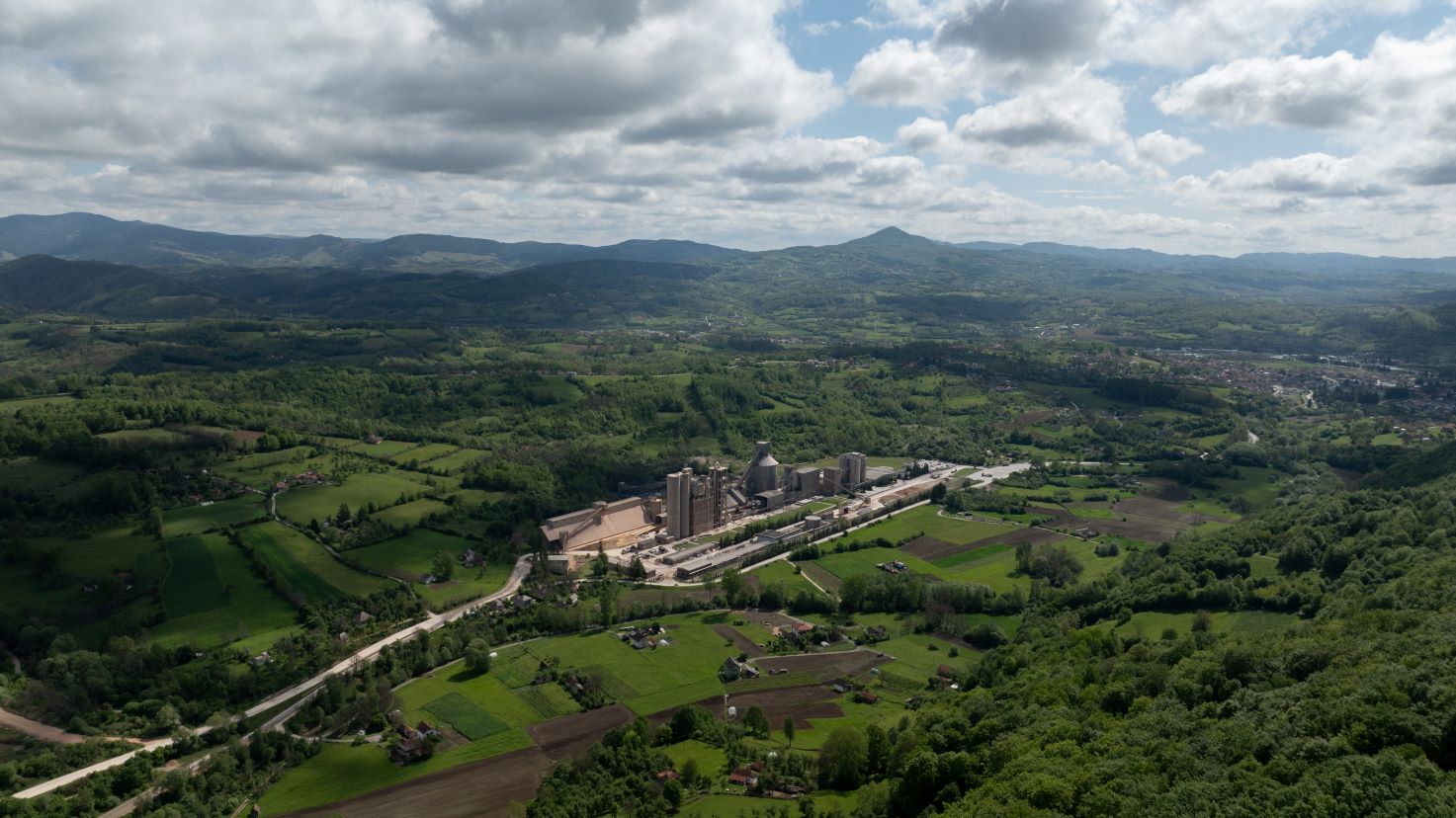 Cementara TITAN u Kosjeriću - Srbija