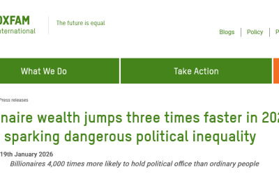 Oxfam upozorava: Superbogati imaju političku moć i dominiraju medijima