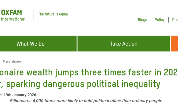 Oxfam upozorava: Superbogati imaju političku moć i dominiraju medijima