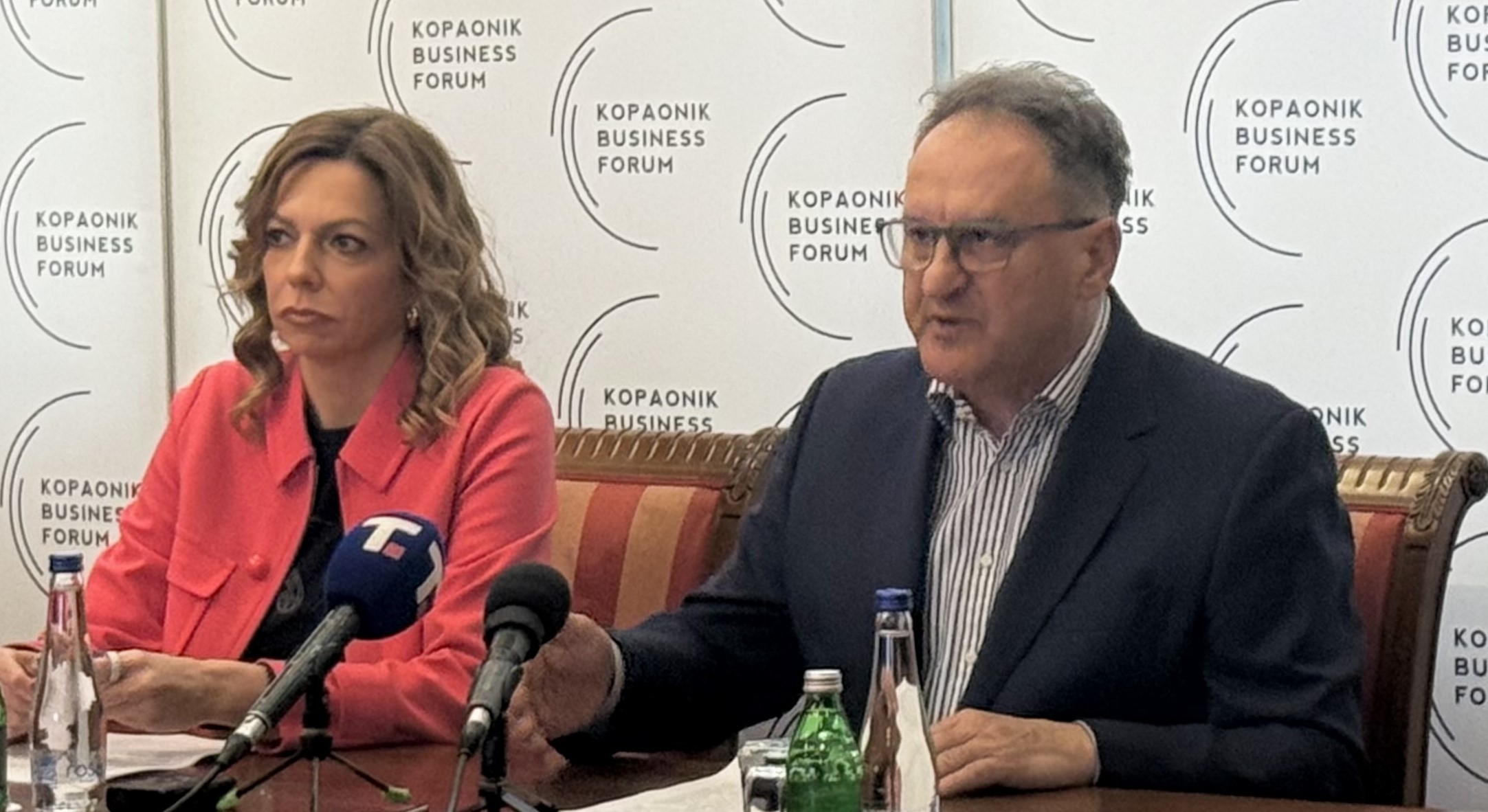 Jelena Sretenović i Aleksandar Vlahović