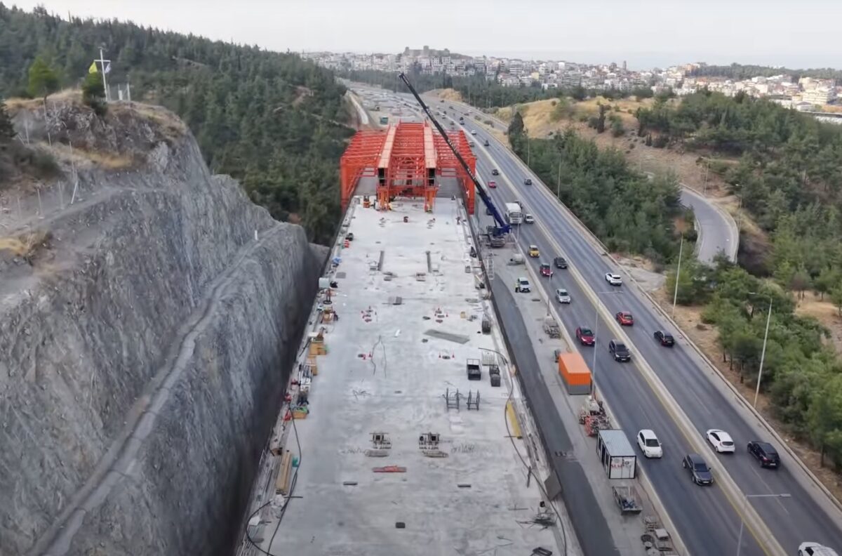 Flyover Thessaloniki - rad na obilaznici oko Soluna