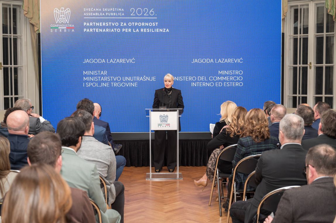 Jagoda Lazarević, ministarka unutrašnje i spoljne trgovine u Vladi Republike Srbije (Foto: Goran Zlatković)