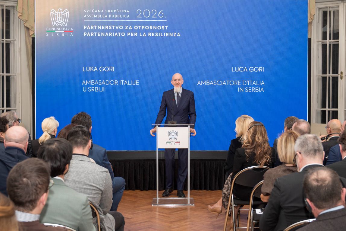 Luka Gori, ambasador Republike Italije u Srbiji (Foto: Goran Zlatković)