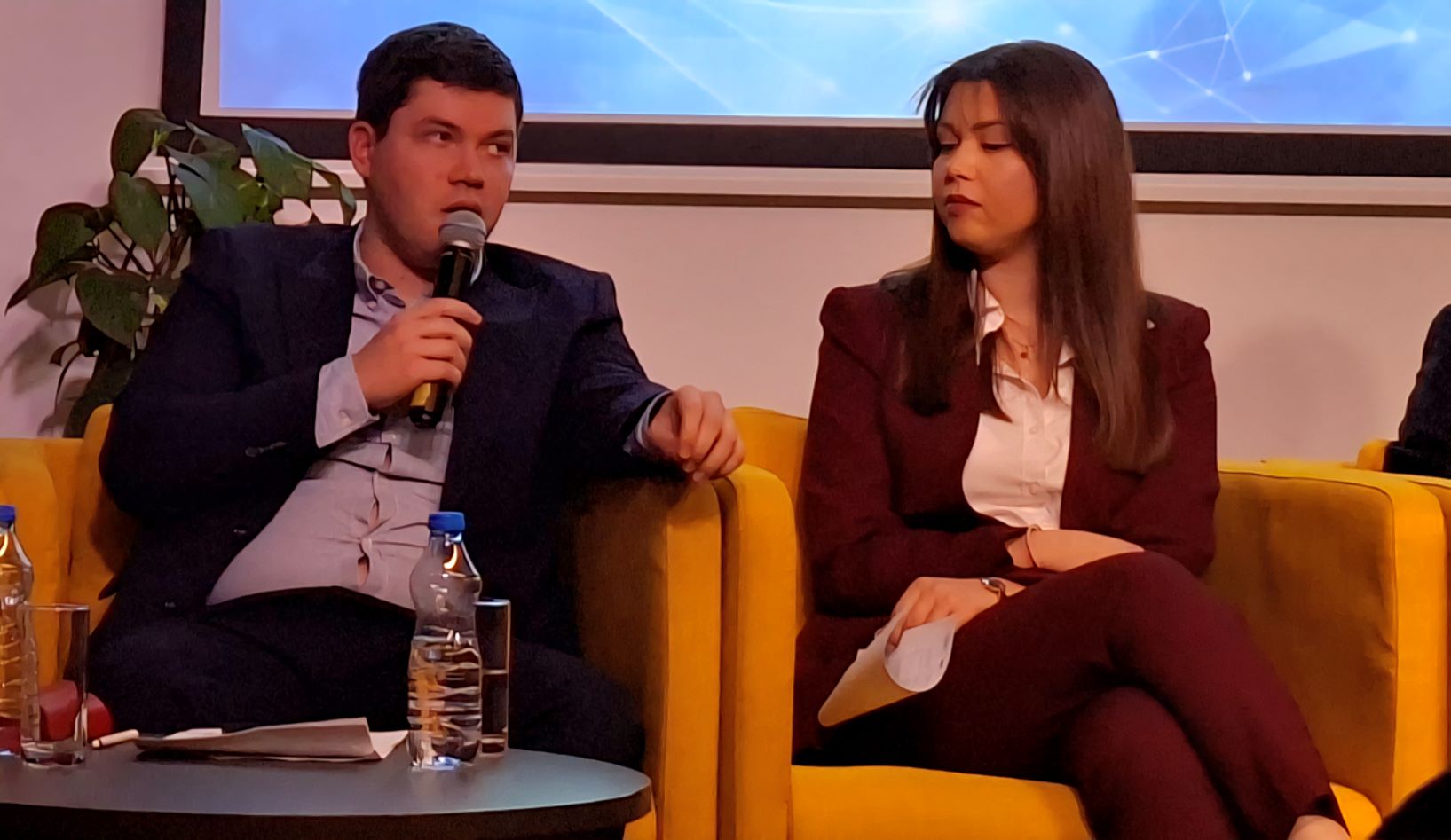 Brat i sestra - Marko i Jana Jovanović - treća generacija u porodičnom biznisu u kompaniji Eurolog sistem (Foto: R. Nikolić)